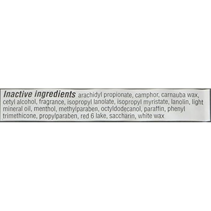 chapstick 0.15 أونصة بلسم شفاه بنكهة الكرز لحماية البشرة في أنبوب - Image 4